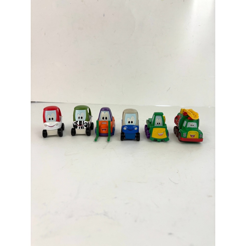 Little Tikes MGA Mini Toy Vehicles Cars Trucks Fire Truck Lot of 6
